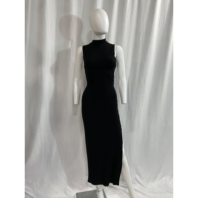 L*Space 'Chandler' Black Mock Neck Cut Out Dress Size XS