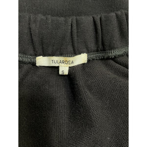 Tularosa 'Taylor' Black Cotton Ribbed Top Size S