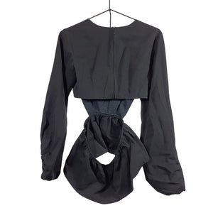 Staud Structured Black Ivy Size M Top