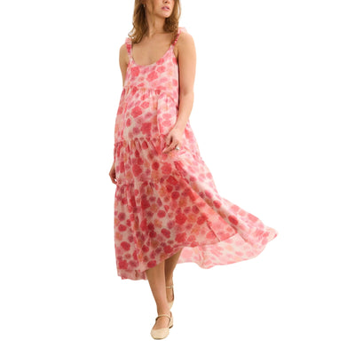 Hatch Floral Pink Anaelle Maxi Dress Size 2