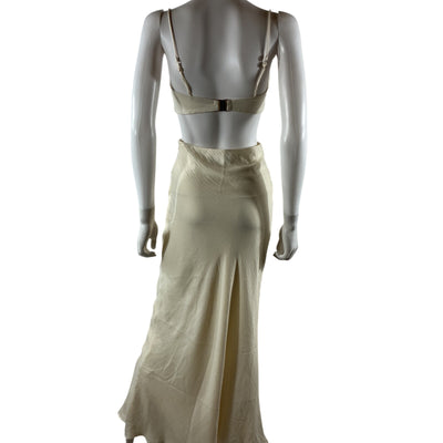 Significant Other Cutout Ivory Browning Dress Size 4