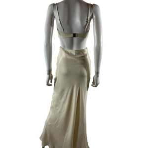 Significant Other Cutout Ivory Browning Dress Size 4