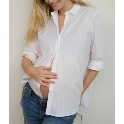 Hatch 'The Classic' White Cotton Buttondown Shirt Size 4 - NWT