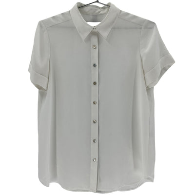 Hatch Crisp White Savannah Blouse Size 1