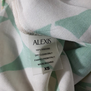 Alexis Printed Ivory Seydou Size XS Jumpsuit