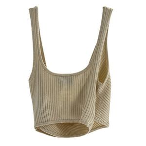 Significant Other Chic Light Tan Abbie Wrap Tank Top Size 4