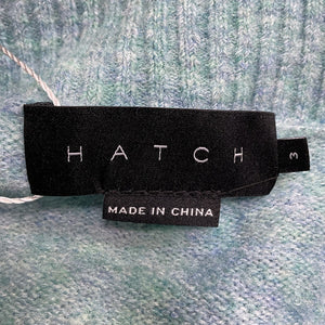 Hatch Cozy Teal Mina V Neck Sweater Size 3