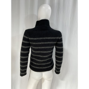 Vince Cashmere Striped Turtleneck -  Size S