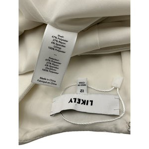 Likely Chic Cream Alia Dress Size 12