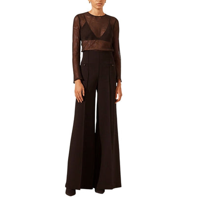 Shona Joy High Waisted Black Amura Pants Size 4