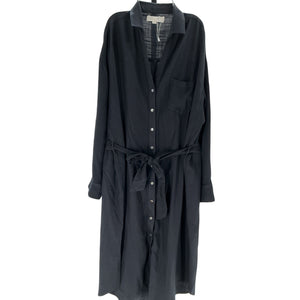 Lspace Belted Black Barcelona Shirt Dress Size XS / S