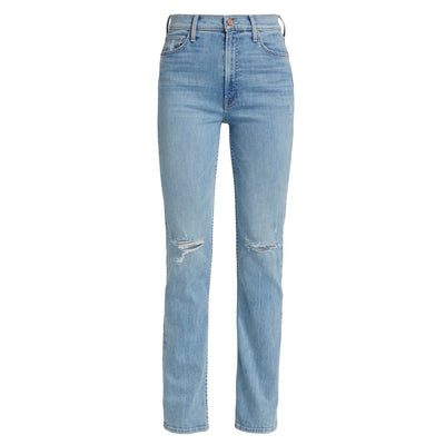 Mother High Rise Skinny Distressed Dreamer Rider Denim Jeans Size 29