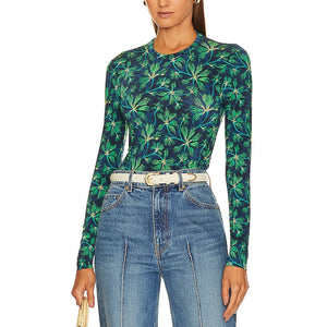 Ulla Johnson Vibrant Multicolor Eve Size Petite Shirt