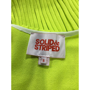Solid & Striped 'The Aubrey' Yellow Dress Size S
