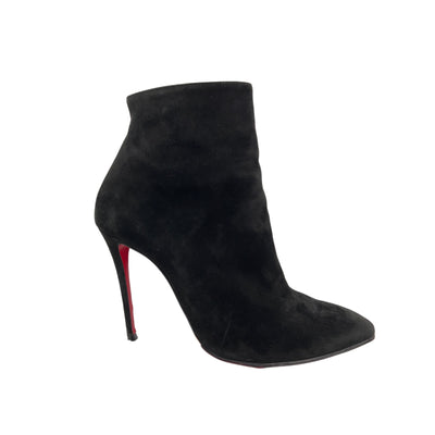 Christian Louboutin Sleek Black Stiletto Ankle Boots Size 36.5 EU / US 6.5