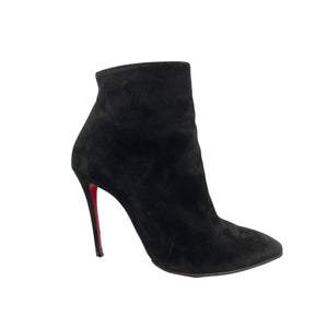 Christian Louboutin Sleek Black Stiletto Ankle Boots Size 36.5 EU / US 6.5