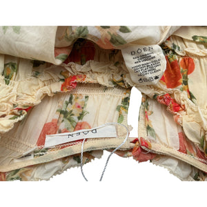 Dôen 'Martha' Beige Cotton Dress Size S