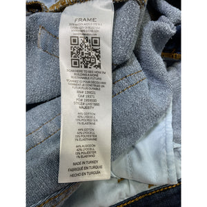 Frame Classic Blue Le High Straight Denim Jeans Size 30