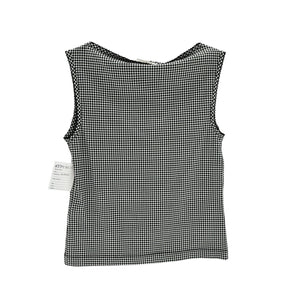 Dôen 'Ida' Black Cotton Tank Top Size M
