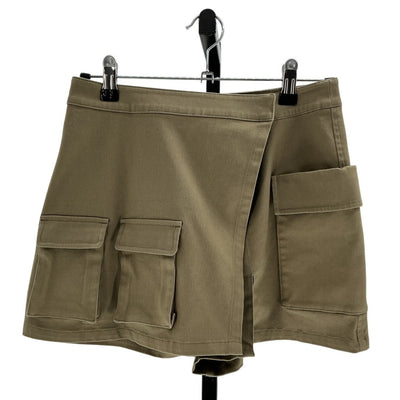 L'Academie Stretch Olive Green Ashlia Skort Size XS