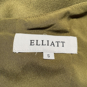 Elliatt Backless Green Camo Dress Size S