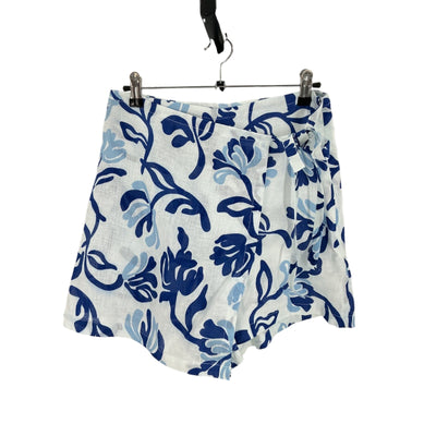 Faithfull The Brand Printed Blue Eridani Shorts Size 6