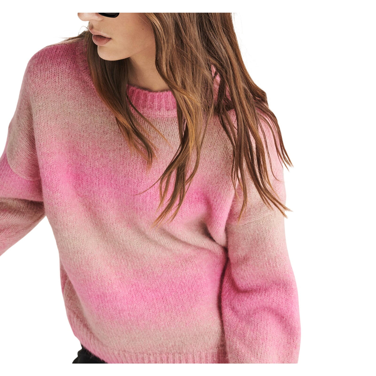 Rag & Bone Ombre Pink Multi Holly Sweater Size XXS