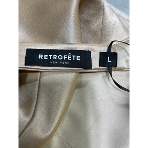 Retrofête 'Andy' Beige Vest Size L - NWT