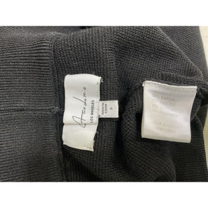 L'Academie Cozy Black Kaden Knit Size S Pants