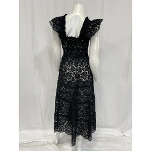 Hill House Home Black Nylon The Collector'S Edition Ellie Nap Dress Size XS