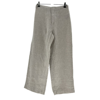 Reformation Linen Heather Grey Joni Pants Size 4