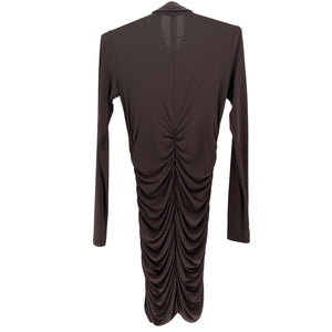 A.L.C. Ruched Brown Larsen Size M Dress