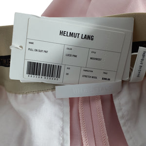 Helmut Lang Sleek Pink Pull On Suit Size 00 Pants NWT