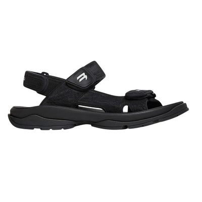 Balenciaga Sleek Black Tourist Sandal Size IT 46 / US 12.5-13 NWT