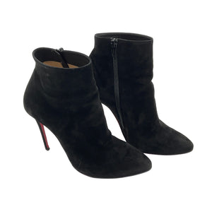 Christian Louboutin Sleek Black Stiletto Ankle Boots Size 36.5 EU / US 6.5