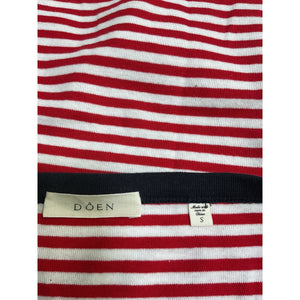 Dôen 'Andrea' Red Cotton Tank Top Size S
