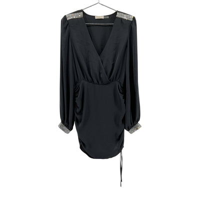 Ramy Brook Embellished Black Foxy Dress Size 4