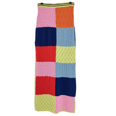 Dodo Bar Or Vibrant Multicolor Rose Skirt Size 44 IT / US 8