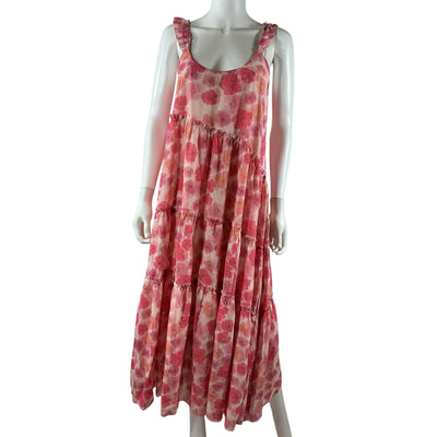 Hatch Floral Pink Anaelle Maxi Dress Size 2