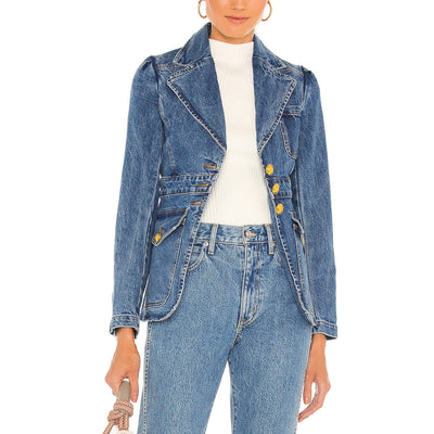 A.L.C. Tailored Medium Wash Amelia Jacket Size 2