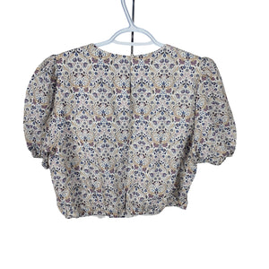 Cami Nyc Printed Spring Tapestry Flor Crop Size L Top