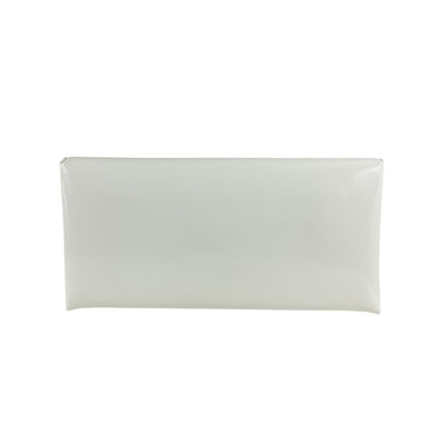 Bottega Veneta Ivory Triangle Clutch