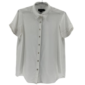 Hatch Classic White Savannah Blouse Size 1