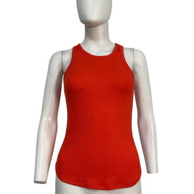 Sablyn Ribbed Brick Jameela Tank Top Size M