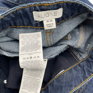 Aligne Cropped Blue Miles Denim Jeans Size 29
