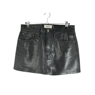 Agolde Recycled Black Liv Mini Skirt Size 27