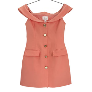 Line & Dot Elegant Pink Kasia Dress Size S