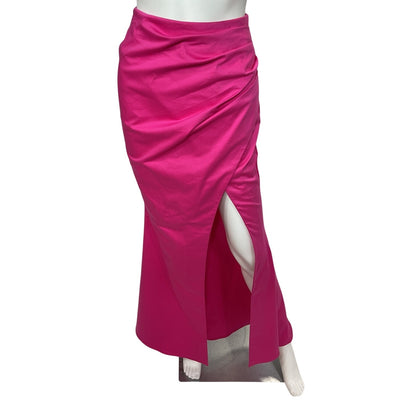 Michael Costello Elegant Hot Pink Zosia Maxi Skirt Size XS NWT