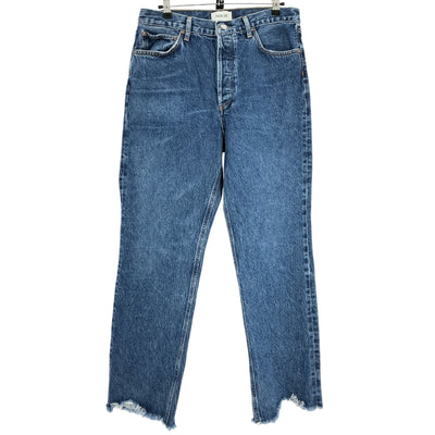 Agolde Relaxed Blue 90s Mid Rise Loose Fit Denim Jeans Size 29