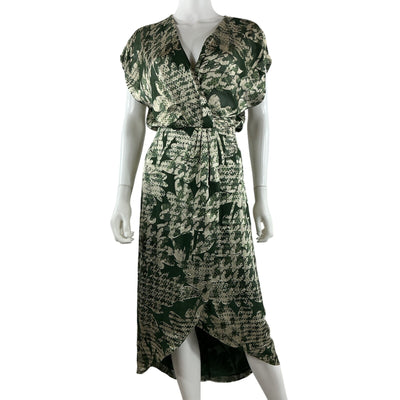 Ramy Brook Elegant Sage Burnout Oakley Dress Size 00